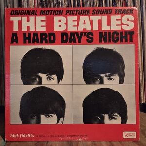 The Beatles 'A Hard Day's Night' Original vintage Vinyl Record